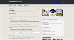 Desktop Screenshot of gunpoliticsny.com